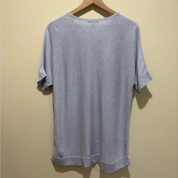 Eileen Fisher Silk Blend Short Sleeve Women’s Sweater - Picture 5 of 5